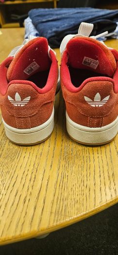 Red Adidas campus
