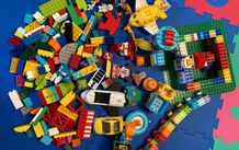 Genuine Lego Duplo mix blocks 345 pieces 4.5 kg