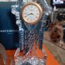 pair of Waterford crystal clocks Image 2