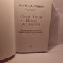 Give Your Horse a Chance (Allen's Classic Series) (Hardcover)  Lt. Col. A. L. D'Endrody Image 2