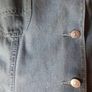 New vintage denim maxi dress tag attached Image 4
