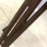Vintage Carved Wooden Folding Triptych Dressing Mirror Image 5