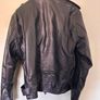 Infinity real leather biker jacket 3XL XXXL brand new with tags Image 3