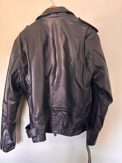 Infinity real leather biker jacket 3XL XXXL brand new with tags