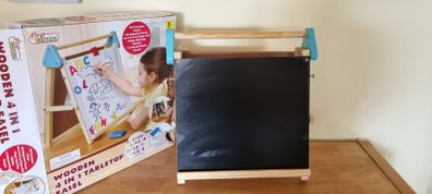 Wooden 4 in 1 table top Art Easel