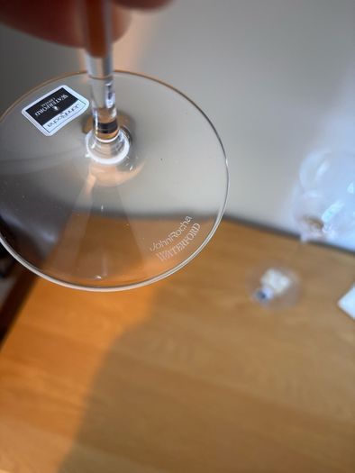 waterford crystal wine glasses