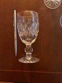 Galway Crystal Sherry Glasses x6