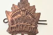 WW1 Canadian Army Cap Badge