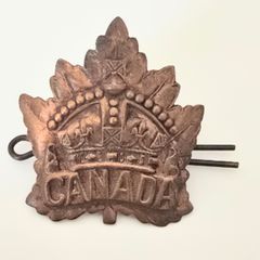 WW1 Canadian Army Cap Badge