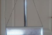 New Aldo Silver Clutch Bag