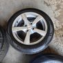 15 inch ally wheels 4x100 with tyres 1756515 Image 4