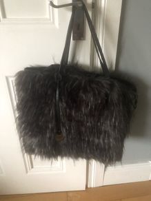 fur bag