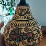 Ancient Greek Pottery 530 BC Handmade Copy Image 5