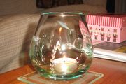 Glass T-Light Holder