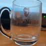 Vintage 60's Guinness Glass Tankard | 1/2 Pint | J. Wuidart & Co. Sticker Image 3