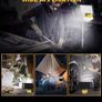 MAX LED Work Light For Dewalt 18V Battery Portable Flood Light 5400LM Cordless Job Site Lamp Outdoor Emergency Fishing To Image 3