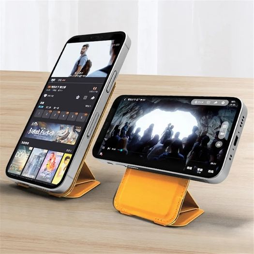 Magnetic Phone card holder wallet stand