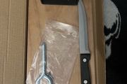 Stand knife Spanish Serrano Ham