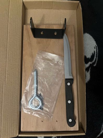 Stand knife Spanish Serrano Ham
