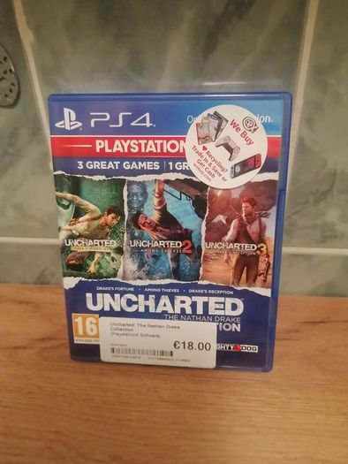 Uncharted the Nathan Drake Collection ps4