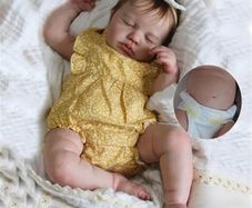 Reborn Baby Girl Doll Silicone Vinyl