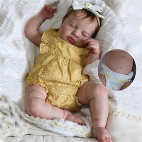Reborn Baby Girl Doll Silicone Vinyl