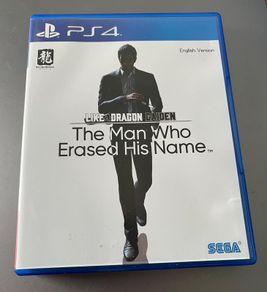Yakuza Like A Dragon Gaiden The Man Who Erased His Name / RARE Physical version with English cover