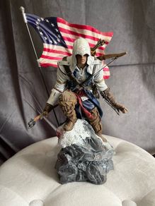 Assassins Creed 3 III Freedom PlayStation 3 Xbox 360 Edition Statue 2012 Unboxed