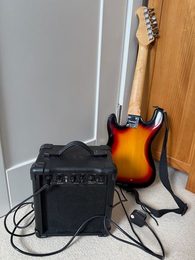 Burswood 31" Kids Electric Guitar and 10W Amp (With Boxes)