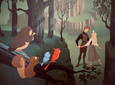 Disney 1959 Sleeping Beauty Retired Art Print