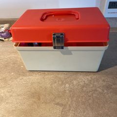 Vintage Curver sewing box