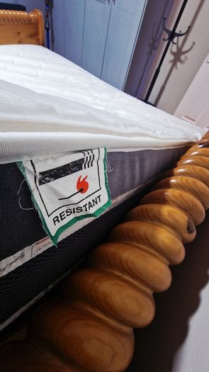 King Size bed frame  mattress, and Double bed with mattress, first see will buy