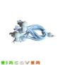 Small white bungee ball ties, 10cm (30 pk) Image 5