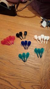 Target K-Flex Integrated darts stems and flights