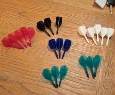 Target K-Flex Integrated darts stems and flights
