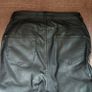 Black Leather look jeans Image 2