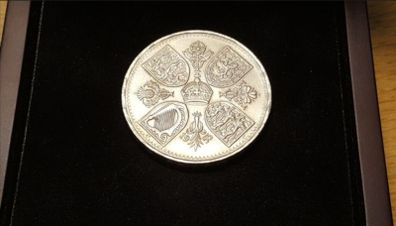 5 Shillings 1953 UK coin