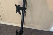 Adjustable Monitor Pole Mount Stand 100cm