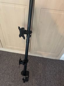 Adjustable Monitor Pole Mount Stand 100cm