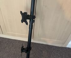 Adjustable Monitor Pole Mount Stand 100cm