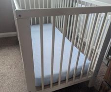 Gulliver Cot, mattress & sheets