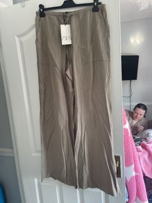 ladies flared trousers