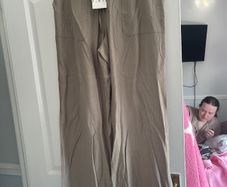 ladies flared trousers