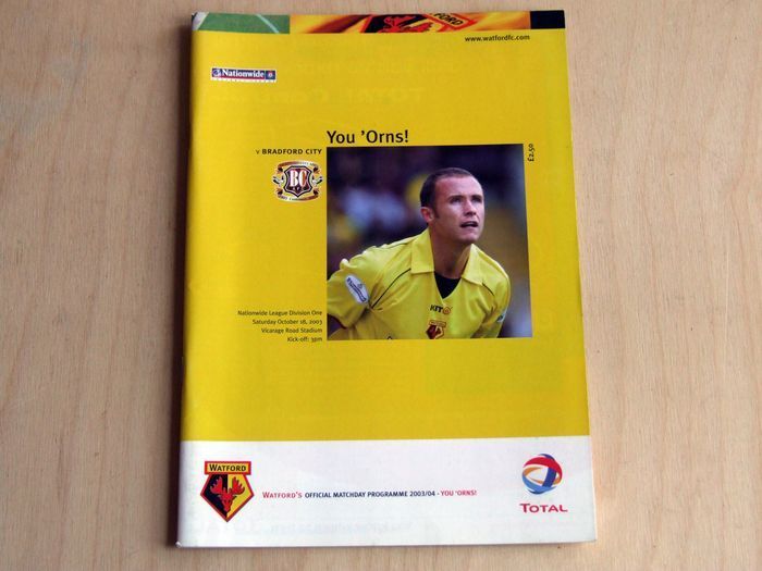 Watford Football Club programmes