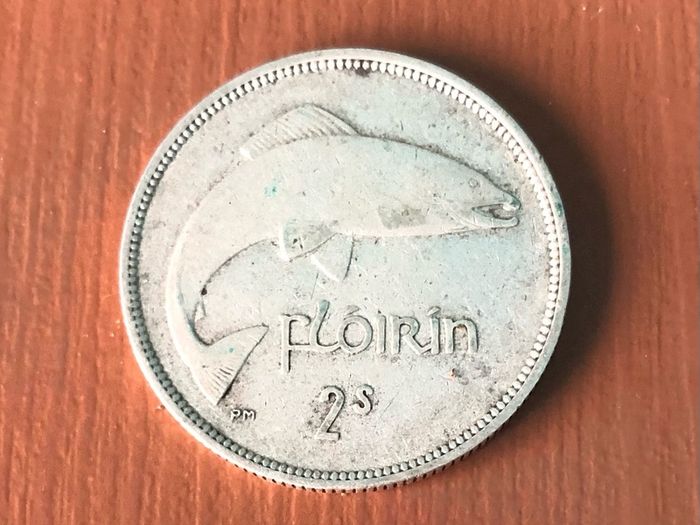 Irish two shilling florin