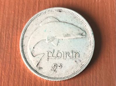 Irish two shilling florin