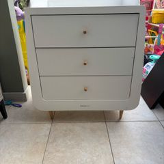 SnzKot Changing Unit / Chest of Drawers  White