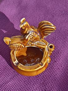 Vintage Cockerel/Hen Ashtray