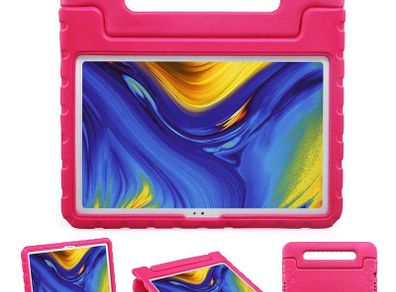 For Samsung Galaxy Tab A7 10.4 2020 Kids Case Shockproof Cover With Stand - Pink