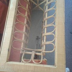Bamboo Cane Dining Table and Chairs